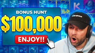 UNBELIEVABLE HITS in this CRAZY 💥$100,000 BONUS HUNT💥- 27 HUGE BONUSES!! (Highlights)