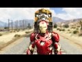 Captain America: Civil War Iron Man Mk.46 Armor + Captain America Ported Head 12