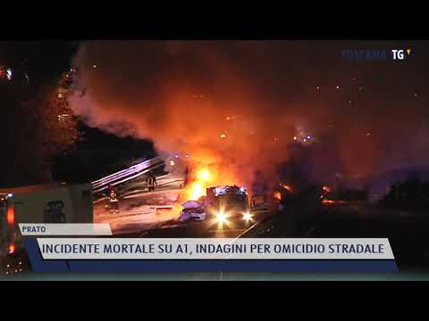 2021-12-10 PRATO - INCIDENTE MORTALE SU A1, INDAGINI PER OMICIDIO STRADALE