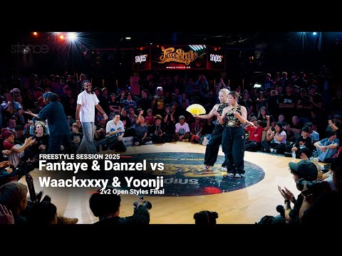 Fantaye & Danzel vs Waackxxxy & Yoonji [final - 2v2 open styles] // stance x FREESTYLE SESSION 2025