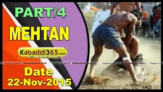 (1) Mehtan ( Phagwara) Kabaddi Tournament 22 Nov 2015