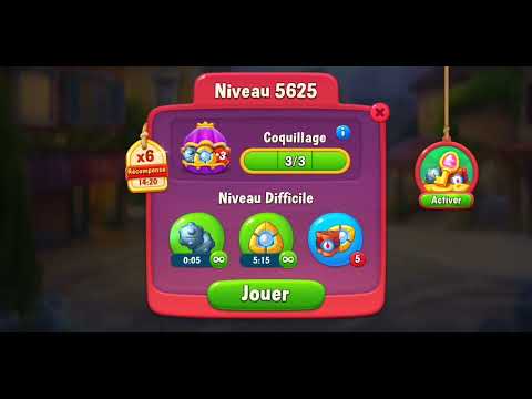Fishdom level 5621 to 5630 / niveau 5621 au 5630