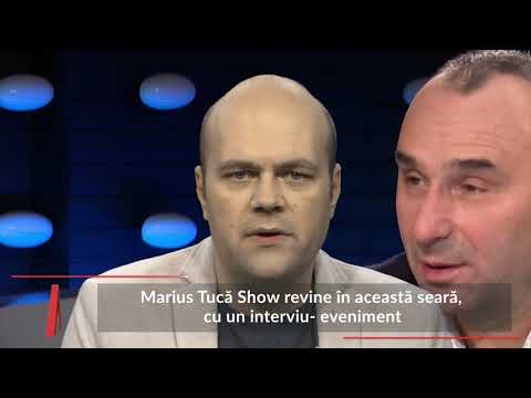 Stiri Mediafax 11 Decembrie - Marius Tucă Show revine în această seară, cu un interviu- eveniment