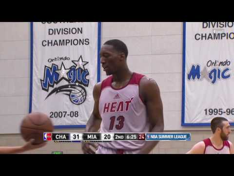Bam Adebayo First Points in NBA Heat vs Hornets NBA Summer League