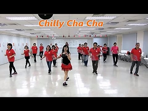 Chilly Cha Cha｜Line Dance by Totoy Pinoy｜Beginner｜基礎排舞｜綺麗恰恰