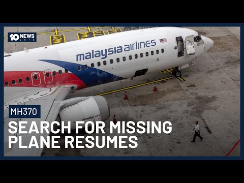 Search For Missing Malaysian Airlines Flight MH370 To Resume | 10 News