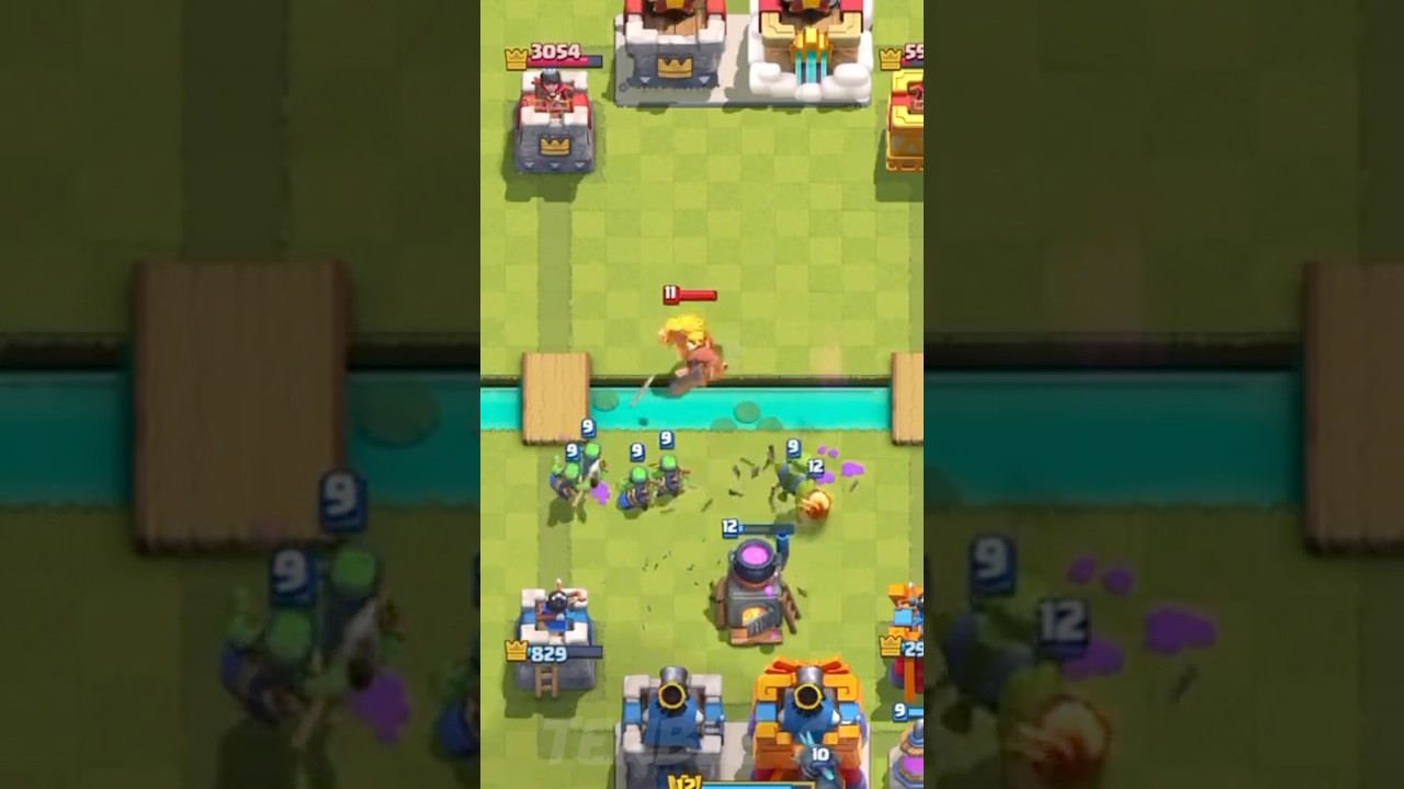 The old Golden Knight💀 #clashroyale #shrots