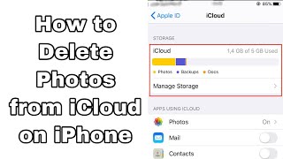How to Delete Pictures from iCloud on iPhone | How to Delete Pictures from iCloud on iPhone
