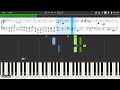 Henry Mancini - March of the Cue Balls - Piano tutorial and cover (Sheets + MIDI)