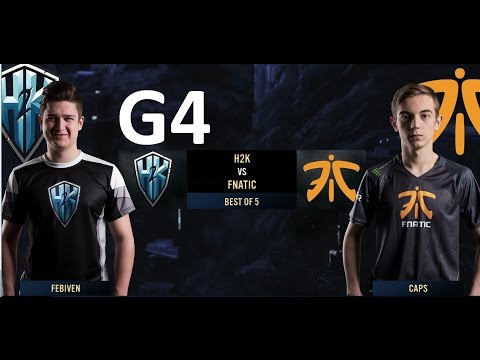 FNC vs H2K Game 4 Highlights 2017 EULCS SPRING SPLIT PLAYOFFS QUARTERFINAL #2