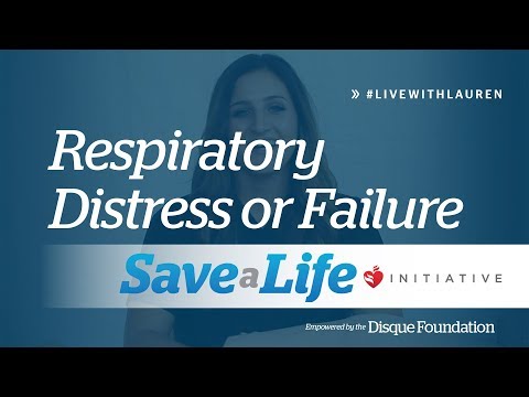 Respiratory Distress/Failure- Respiratory Distress or Failure in PALS (2019)
