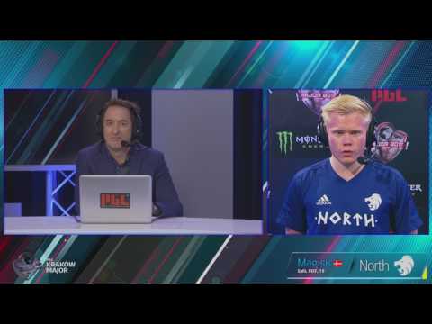 PGL Major Kraków 2017 | Day 3 | Magisk - North | Winner Interview