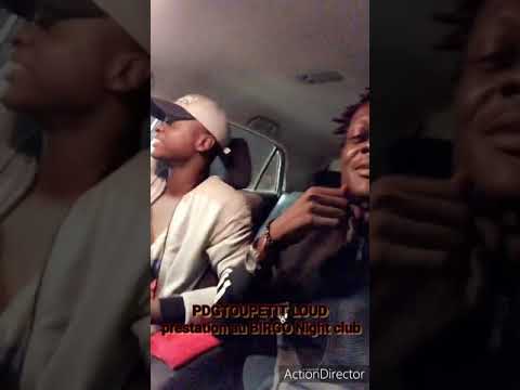 PDGTOUPETIT LOUD - PRESTATION AU BIRGO NIGHT CLUB  (SHOW CASE DE THUGA SPARTA)