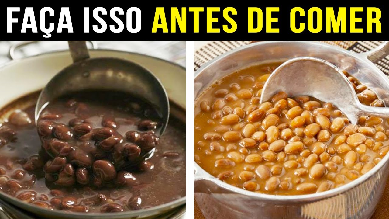 NÃO COMA FEIJÃO SEM FAZER ISSO ANTES