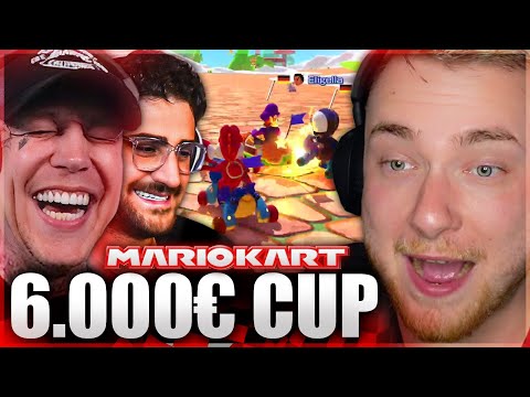 6.000€ MARIO KART CUP! 🏆 ft. Eli, Monte, Papaplatte, Willy, Sidney, Marli & Co. 🔥 | SolutionPlayz