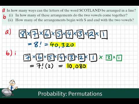 Probability 1 LCHL 1.3 Arrangements