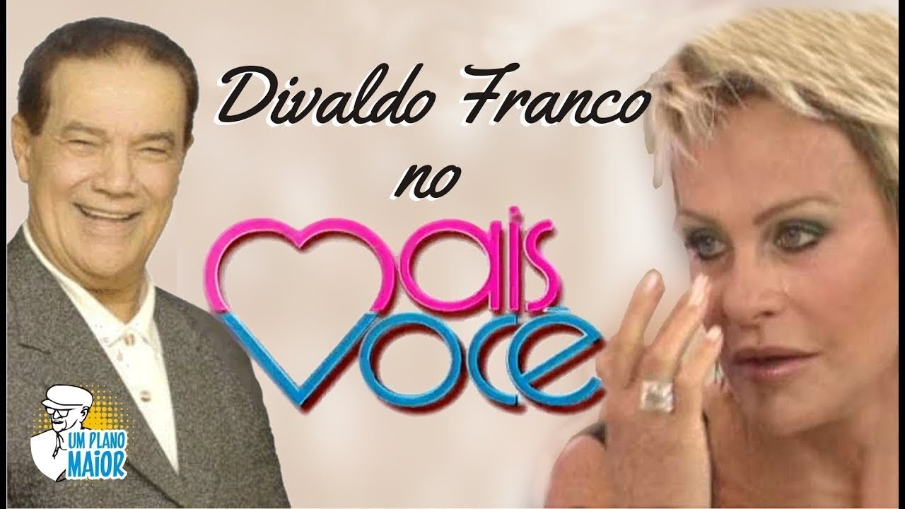 Divaldo Franco no Programa “Mais Você”, de Ana Maria Braga