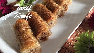 Baklavalık Yufkadan Burma Tatlısı (Burma Baklavası)