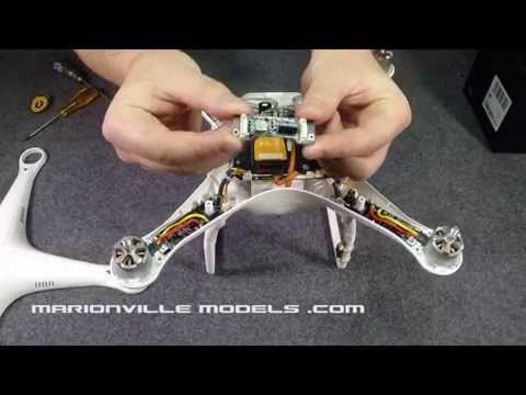 Revised Mounting of Zenmuse H3-3D Anti Interference Board for the DJI Phantom 2 Quadcopter