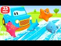Schlaue Autos. Die neuen Abenteuer der Schlauen Autos. Zeichentrickfilme für Kinder