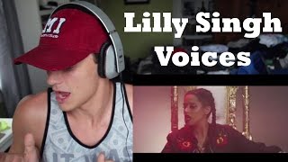 Lilly Singh - Voices REACTION