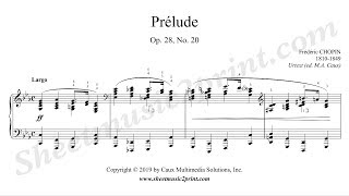 Chopin : Prelude Op. 28, No. 20