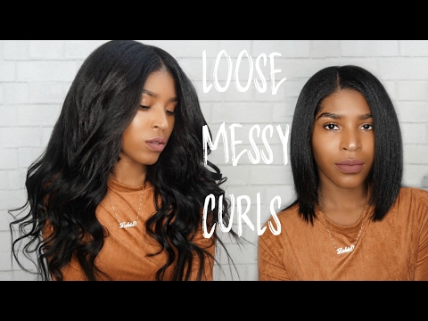 , title : 'Valentine's Day Messy Curls | KRSHairGroup Knatural Straight Clip Ins'