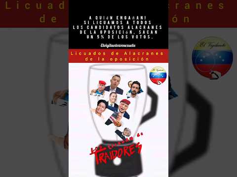 Jorge"Convocó a los alacranes, para elaborar cronograma electoral"Si  licuamos a todos no llegan 5%