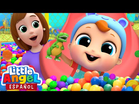 Con la Ayuda de mi Familia | Canciones Infantiles | Little Angel Español