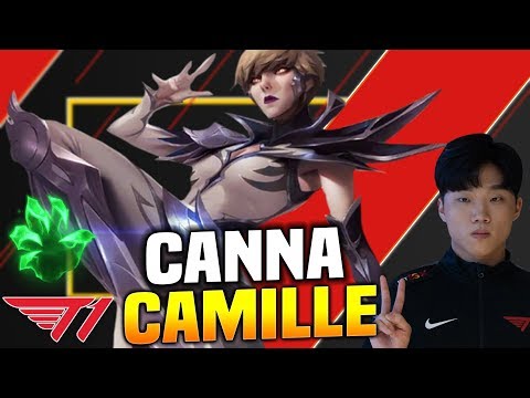SKT T1 CANNA PICKS CAMILLE TOP! - SKT T1 Canna Plays Camille vs Jax Top! | Season 2020 KR  SoloQ