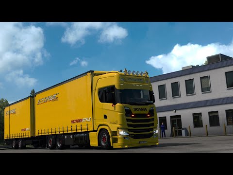 [ETS2] Storwic Scania S500 - Riga → Parnu ∟ Olivový olej