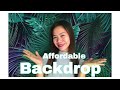 How To Make DIY Backdrop On Your Youtube Channel