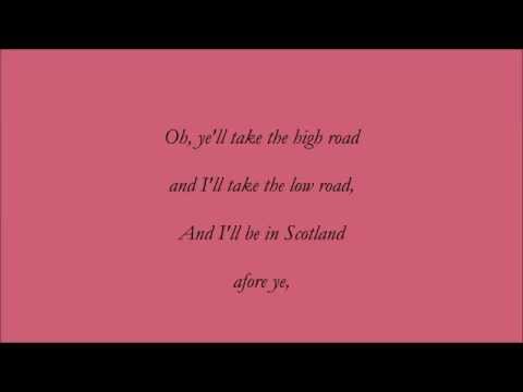 Loch Lomond (Accompaniment & Lyrics)