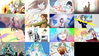 - おチビさん - 心色パレット【初音ミク】スライドショー動画