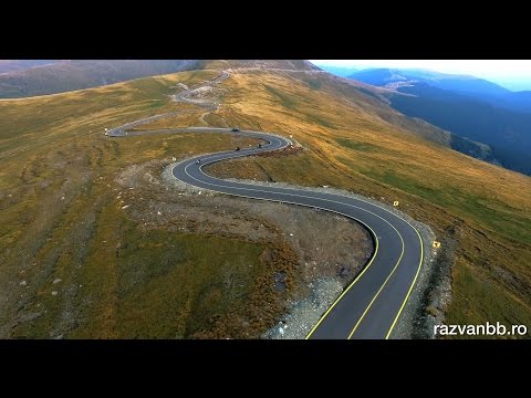 Transalpina din drona