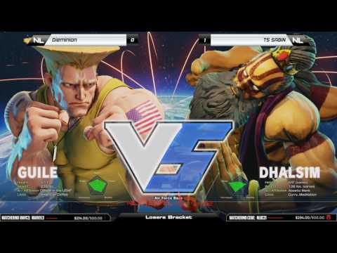 Di3mini0n (Guile) vs Sabin (Sim) - Next Level Battle Circuit v.62 - Street Fighter V [1080p/60fps]