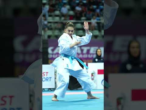Anil Shariatpanahi 13 years old shotokan karate kata kankudai . #karate1 #martialarts #actress#mma