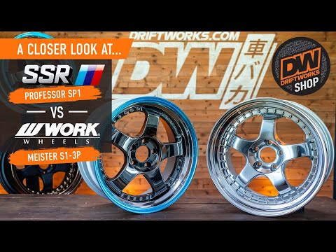 Work Wheels Meister S1-3P VS SSR Professor SP1 ... What Are The Differences?