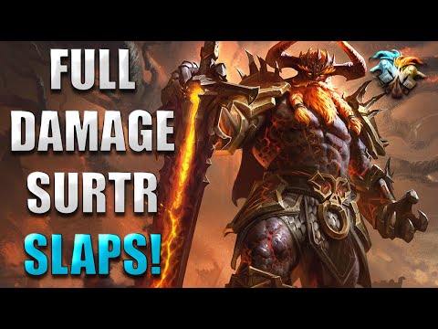 FULL POWER SURTR HURTS! MY FAVORITE GOD RIGHT NOW! - Duel - SMITE