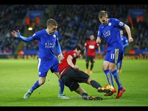 أهداف مباراة ليستر سيتي VS وست بروميتش 2 - 2 1/3/2016