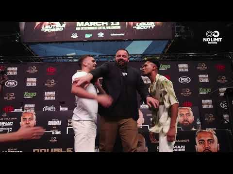 Sam Goodman slaps Mark Schleibs during face-off | Behind the Scenes look at Wollongong presser