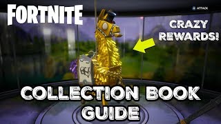 Fortnite Collection Book Guide & Explained! | Crazy Rewards/Loot