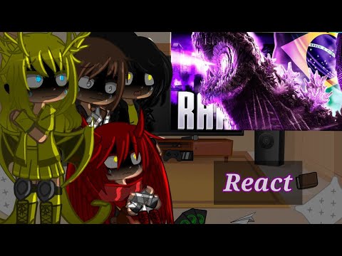 •|| female kaijus react rap do Shin Godzilla|| (Tf: Papyrus da batata) (🇺🇲/🇧🇷)