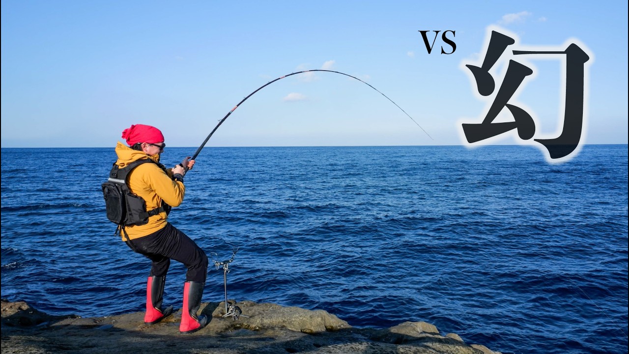 厳寒期にのみ現る特大老成魚”クチジロ”大型魚の聖地で幻を追う4日間の釣り旅【種子島編】