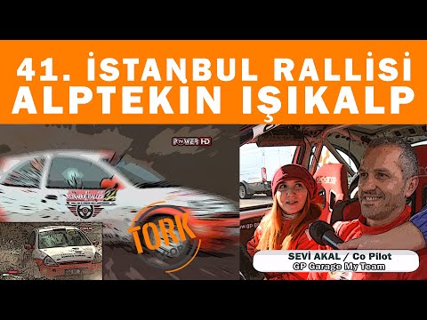 ALPTEKİN IŞIKALP / TÜRKİYE RALLİ ŞAMPİYONASI 41. İSTANBUL RALLİSİ