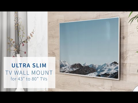 MOUNT-VW080S Ultra Slim TV Wall Mount by VIVO