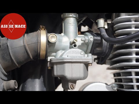 Como limpiar un carburador de motocicleta (FULL HD)