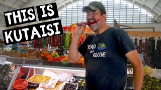 DIY Walking & FOOD TOUR of KUTAISI GEORGIA'S 2nd LARGEST CITY  [S6-E148]