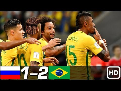Russia vs Brazil 1-2 - All Goals & Extended Highlights RÉSUMÉ & GOLES ( Last Matches ) HD