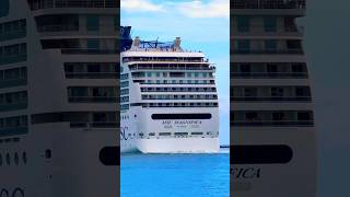 MSC Magnifica 🛳️ #like #share #comment #subscribe #cruiseship #cruise #vacation #shorts #short #fun